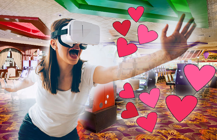 Virtual Reality Hearts and Casino