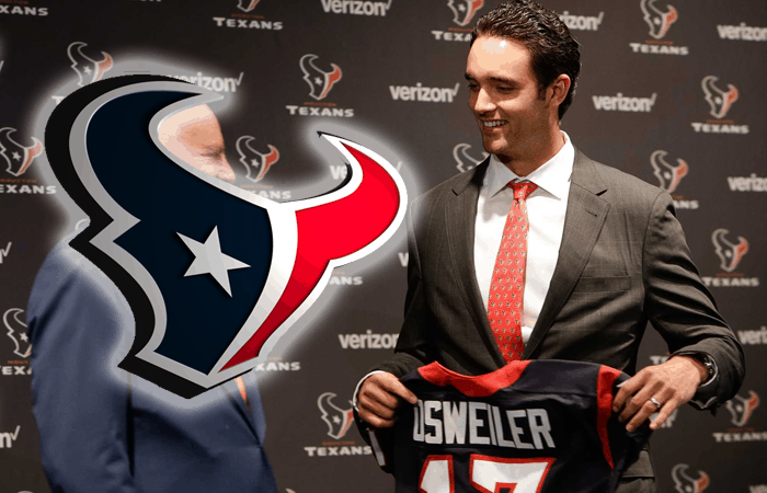 Brock Osweiler in the Texans NFL