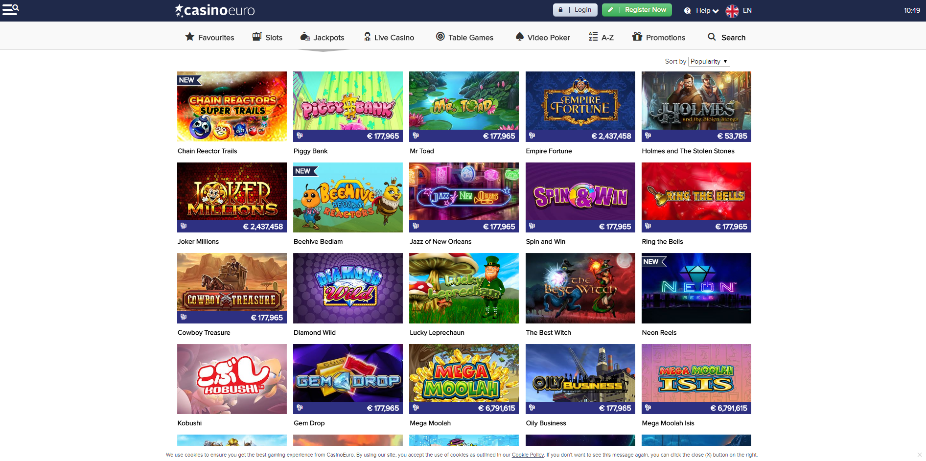 Casino Euro Review - A Trustworthy Casino for You In 2022?