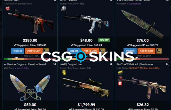 csgo skins for sale
