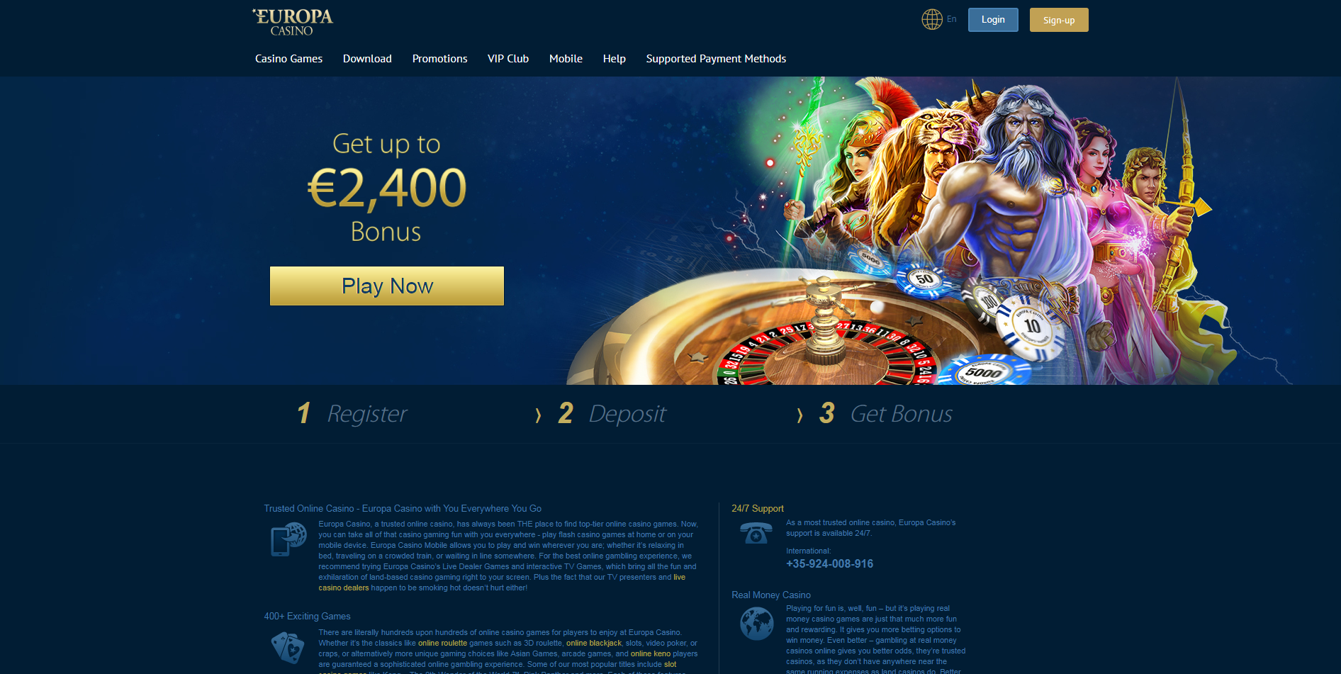 Europa Casino Review for 2022 - Are They a Trusted Online Casino?