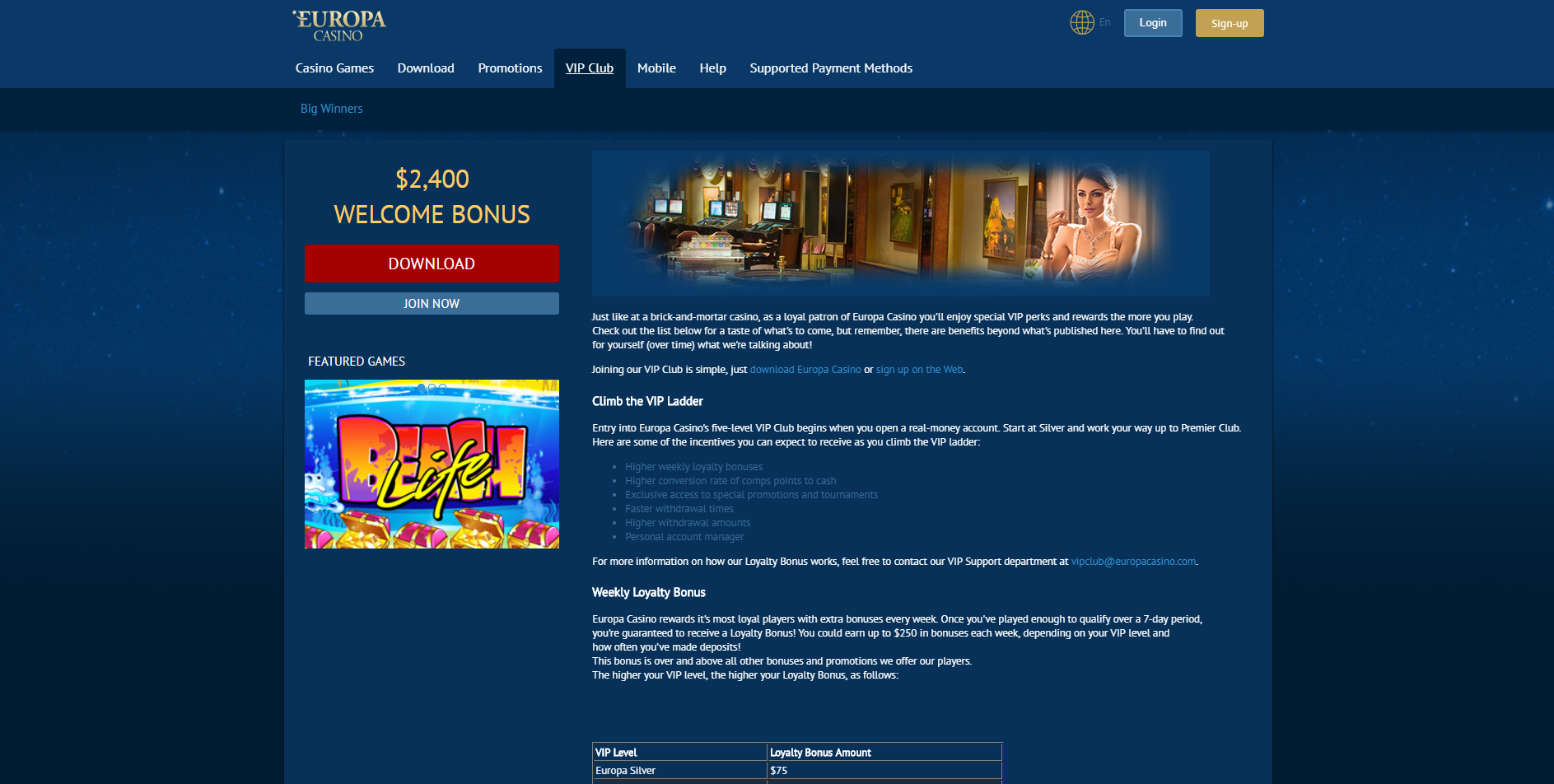 Europa Casino Review for 2022 - Are They a Trusted Online Casino?
