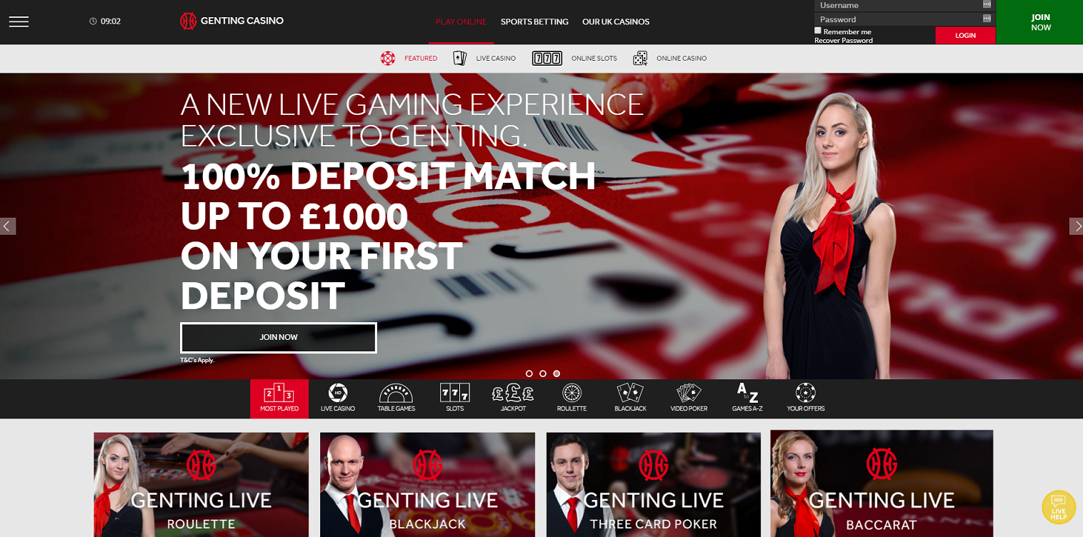 genting casino online