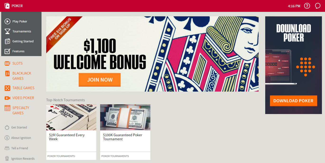 Ignition Poker Review in 2023 Bonuses, Tournaments & Reliability