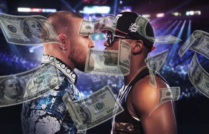 mcgregor mayweather bets