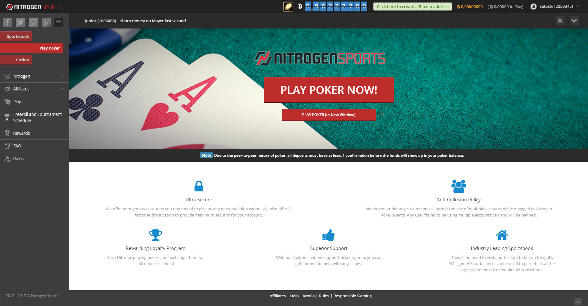 Nitrogen Sports Review Worthwhile Despite No Deposit Bonus?