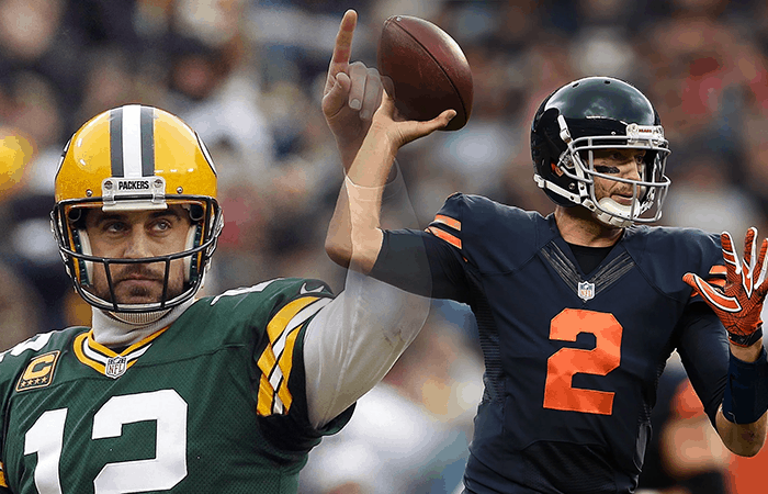 Aaron Rodgers vs Brian Hoyer