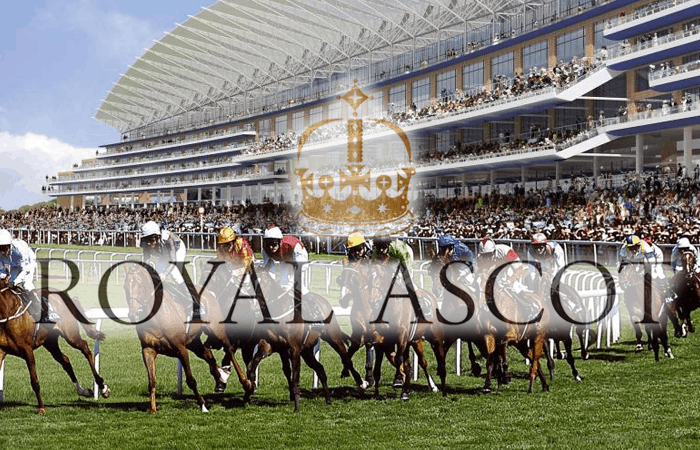 Royal Ascot Logo and Horses Racing