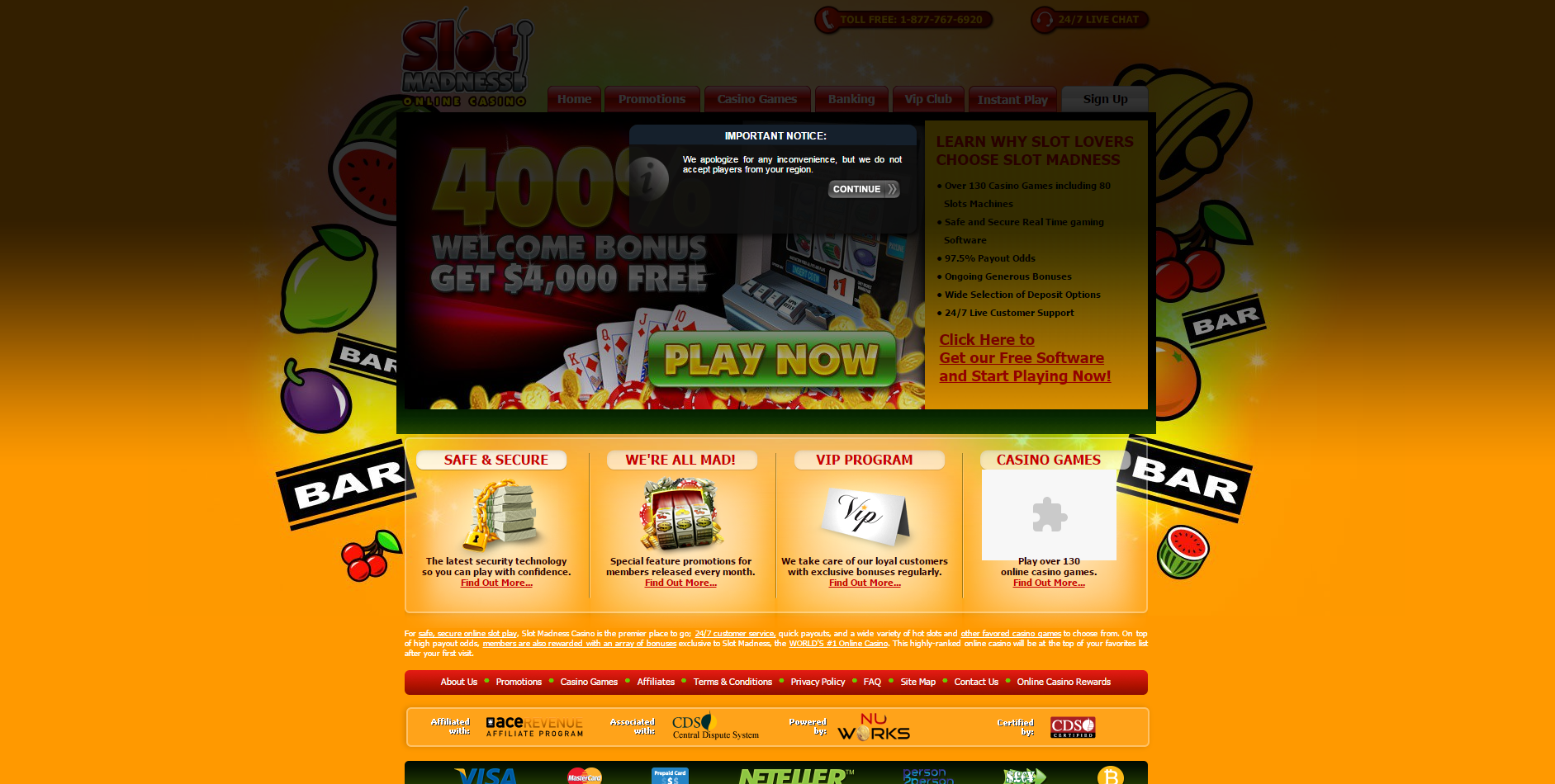 casino - The Six Figure Challenge