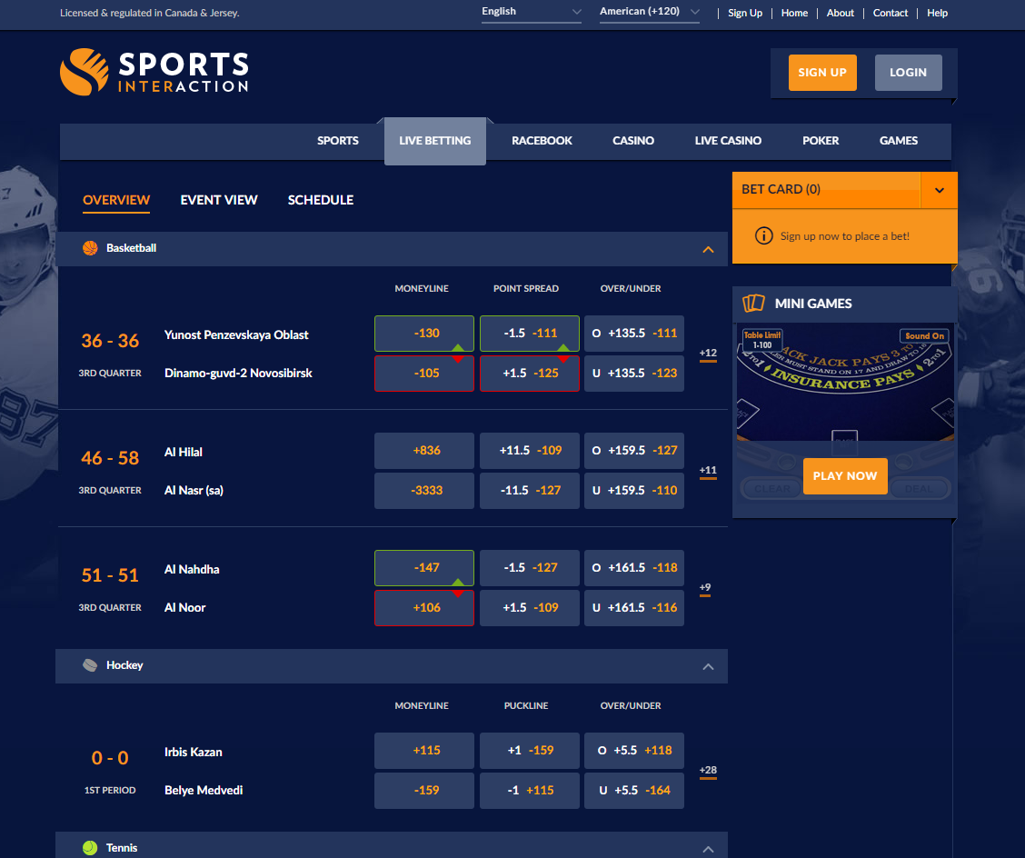 Sports Interaction Review Are They a Legit Sportsbook & Casino?