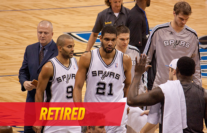 Tim Duncan of the Spurs Retired After 19 Seasons