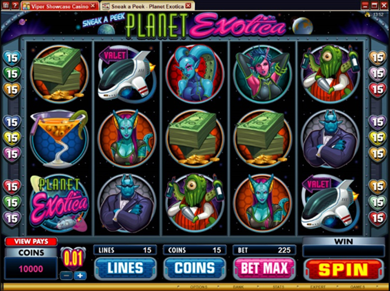 Planet Exotica - Unusual Slot Game
