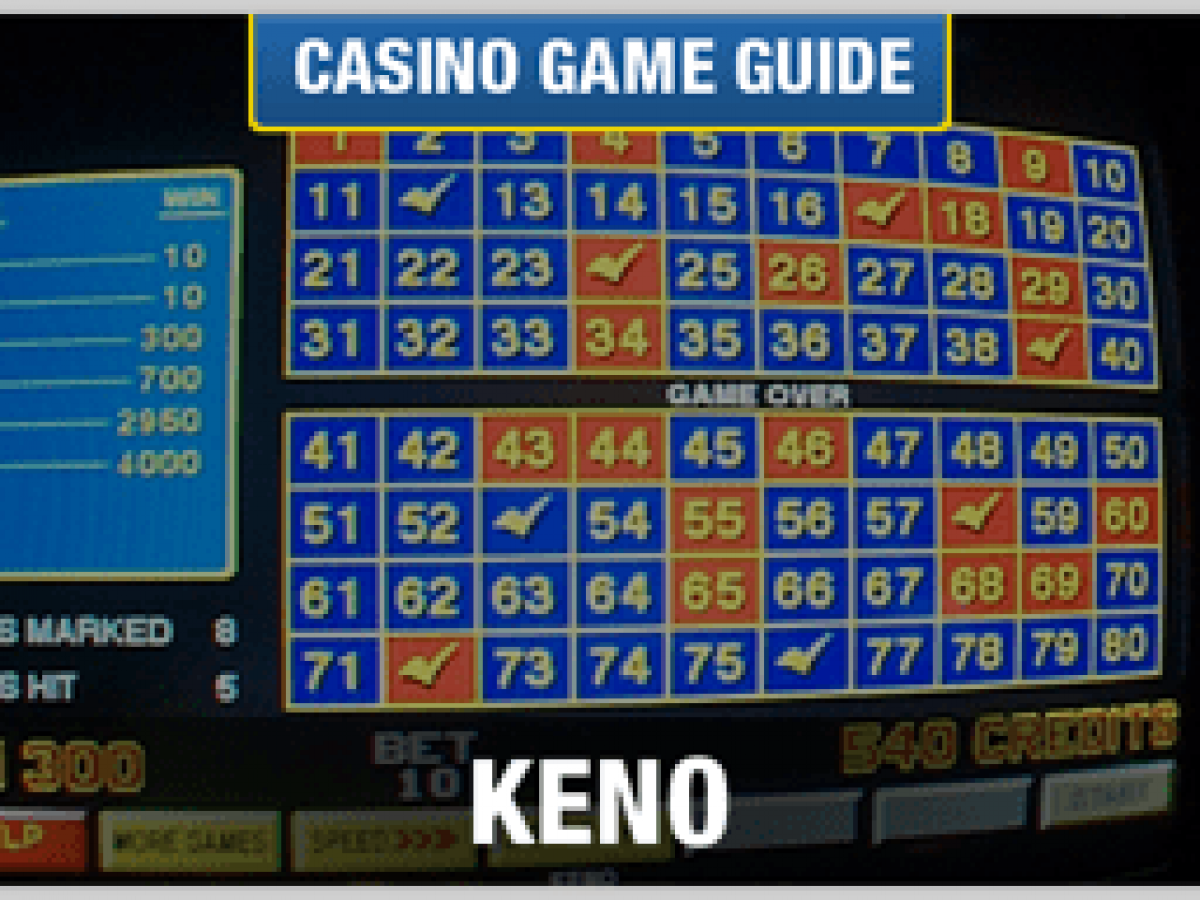 Read This Controversial Article And Find Out More About casino keno