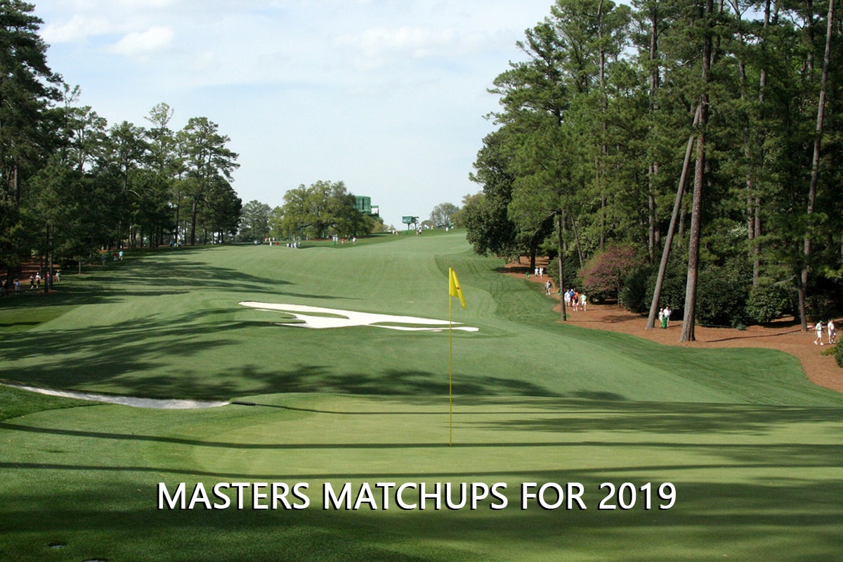 Masters Matchups Betting for 2019