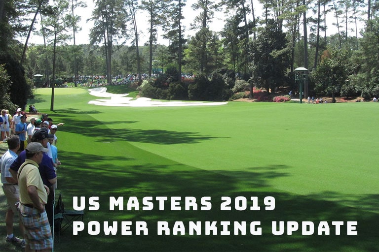 Masters Power Rankings Update