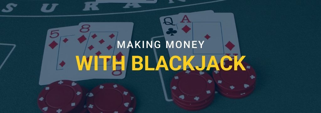 2 handed blackjack with dealer on table