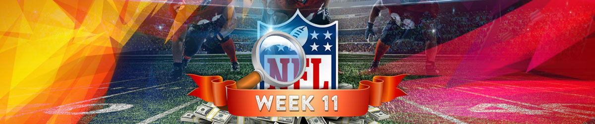 Early Look at Week 11 NFL Betting Odds