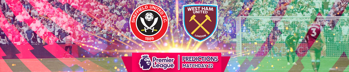Sheffield United vs West Ham United Premier League Matchday 22