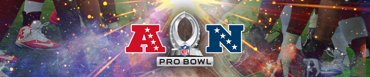 AFC and NFC Logos NFL Pro Bowl 2020