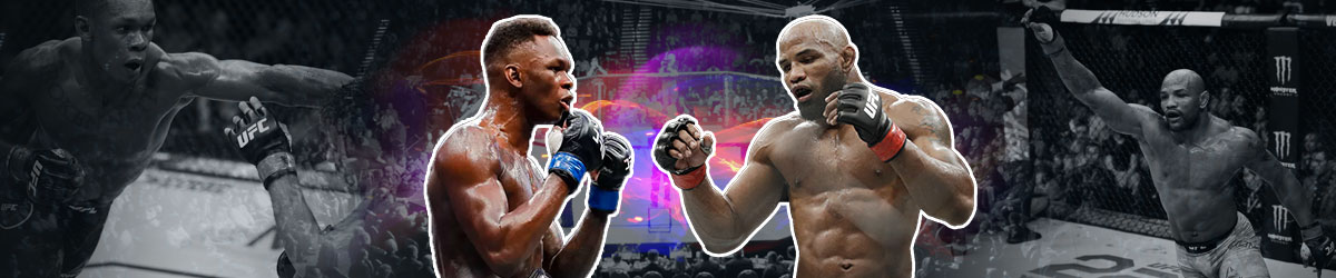 Israel Adesanya and Yoel Romero UFC 248