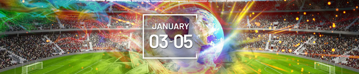 Earth Crashing Into Soccer Stadium January 3rd to 5th