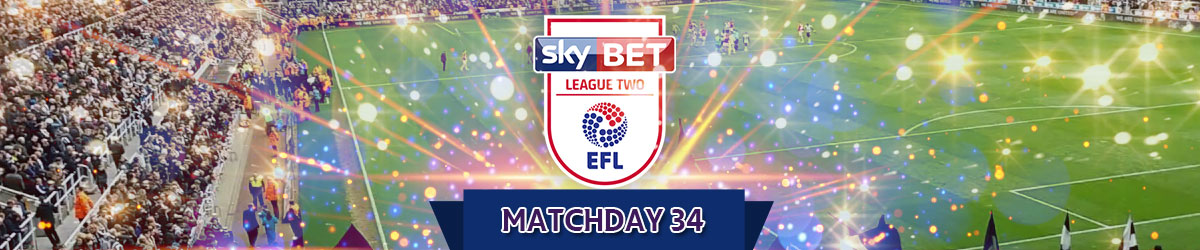 League Two Matchday 34