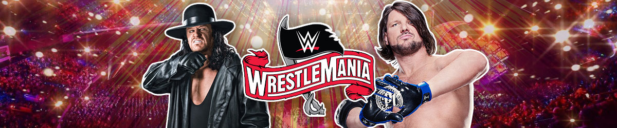 The Undertaker AJ Styles WrestleMania 36