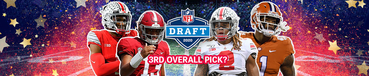 3rd Overall Pick in the 2020 NFL Draft