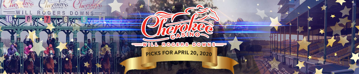 Free Horse Racing Picks for Will Rogers Downs on Monday, April 20, 2020