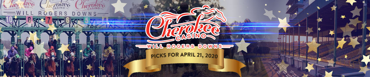 Free Horse Racing Picks for Will Rogers Downs on Tuesday, April 21, 2020