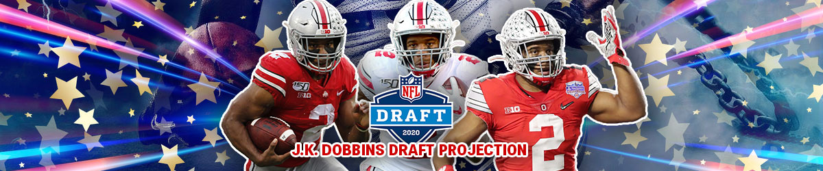 J.K. Dobbins Draft Projection - Predicting Which Team Will Draft JK Dobbins