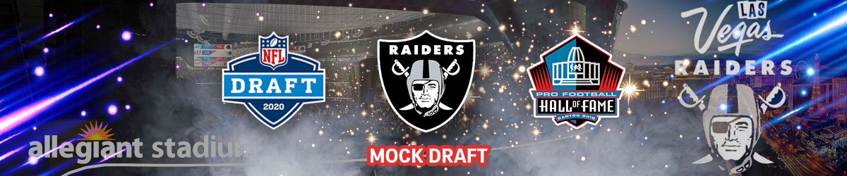 Las Vegas Raiders 2020 Hall of Fame Mock