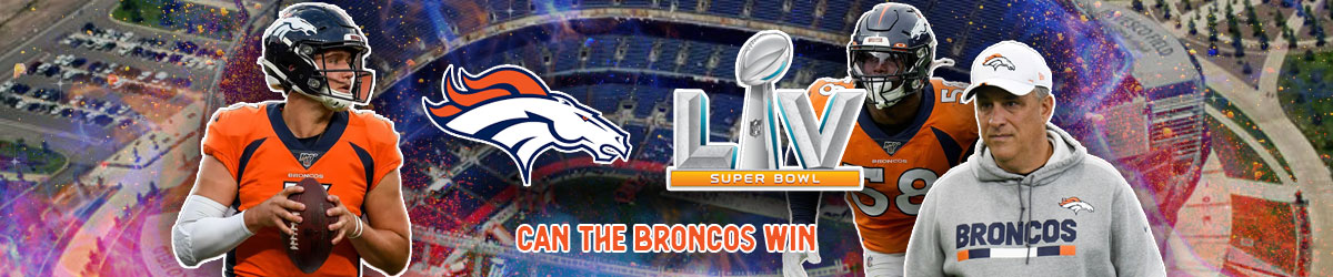 Broncos’ Chances of Winning Super Bowl 55