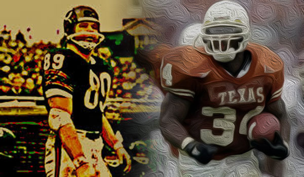 Ricky Williams and Mike Ditka