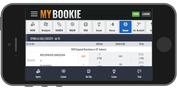 MyBookie online betting app