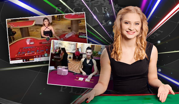 Real money baccarat with live dealers