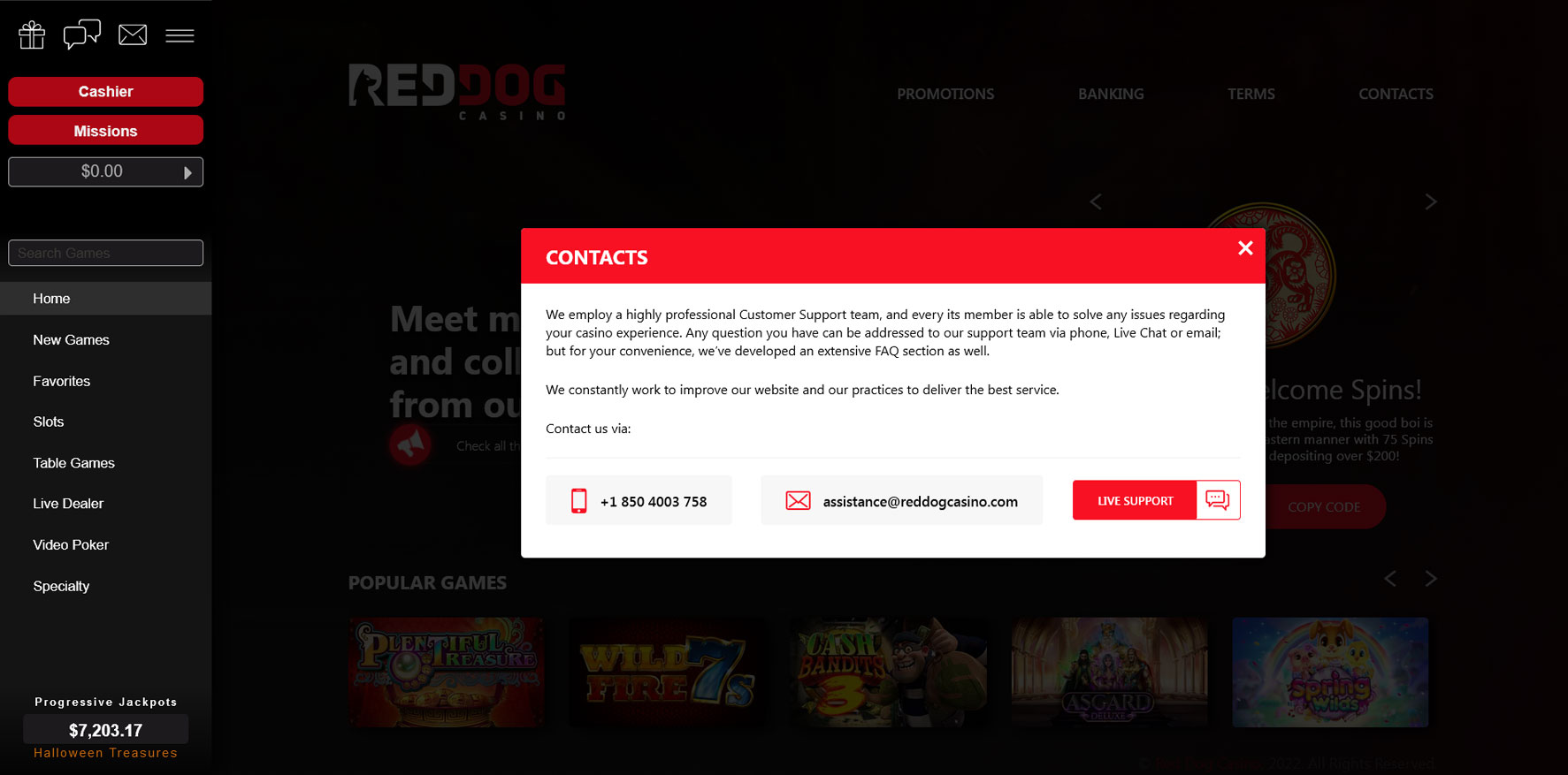 Red Dog Casino Review 2023 Is Red Dog Casino Legit?