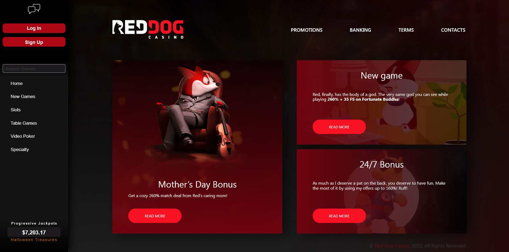 Red Dog Casino Review 2023 Is Red Dog Casino Legit?