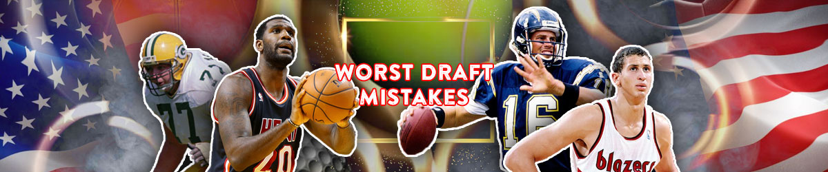 The Worst Draft Mistakes the Sports World Has Ever Seen