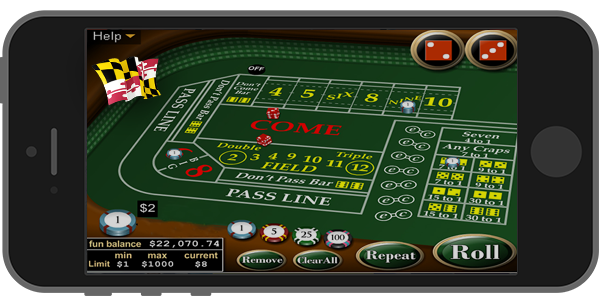Most Maryland online casinos are fully compatible with mobile devices