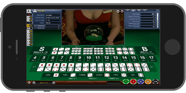 Mobile Live Dealer Sic Bo Game