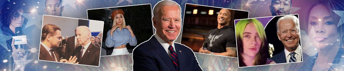 Celebrities Rooting for Biden in the 2020 Presidential Election