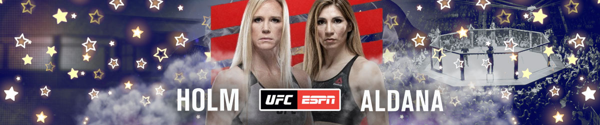 MMA DFS Picks UFC on ESPN: Holm vs. Aldana