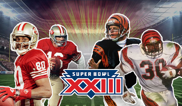 Super Bowl XXIII – Bengals vs. 49ers in 1989