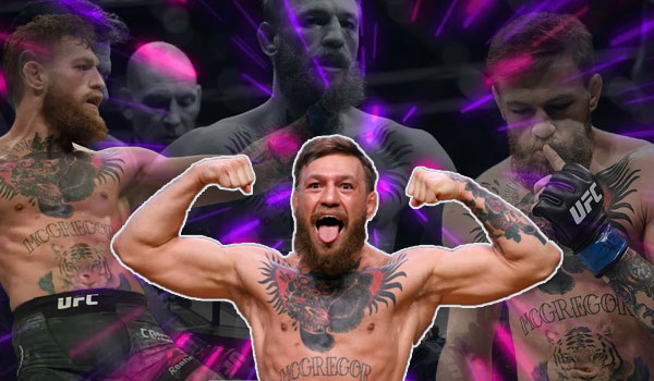 Conor McGregor action shots