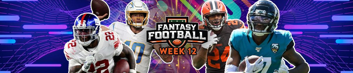 NFL DFS Lineups for Week 12, 2020