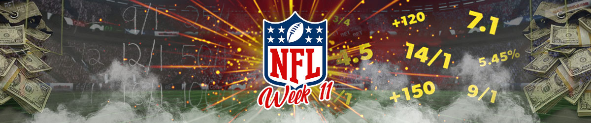 NFL Week 11 Odds and Betting Lines