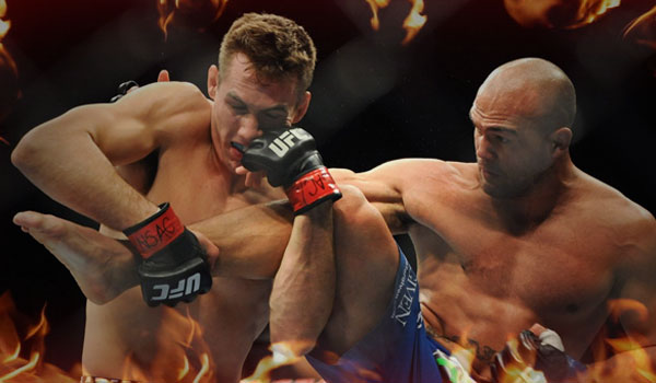 Robbie Lawler and Rory MacDonald