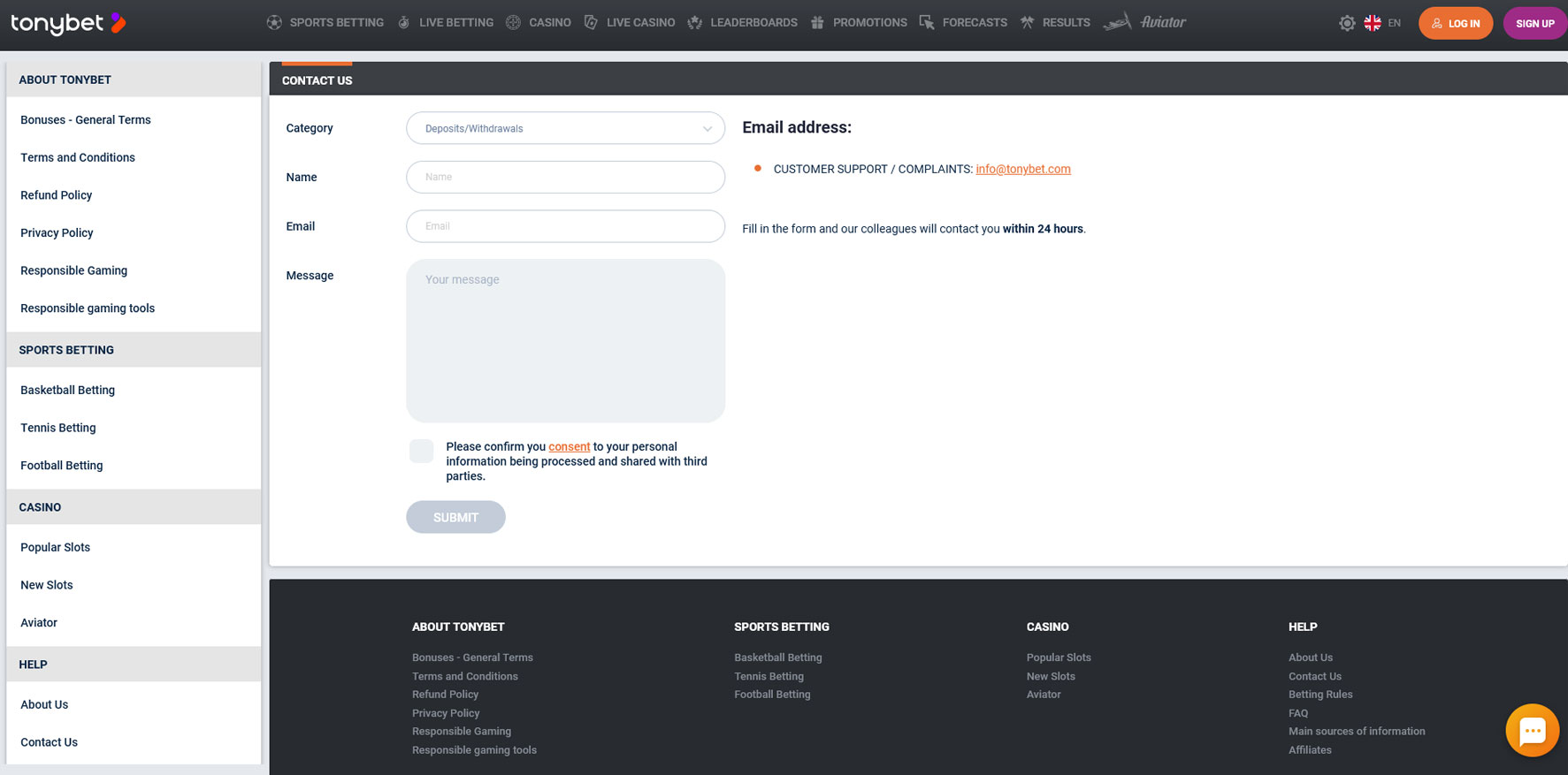 TonyBet Review for 2022 - Is TonyBet.com Safe and Legit?