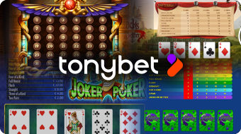 Casino Video Poker and Specialty Games on Tonybet